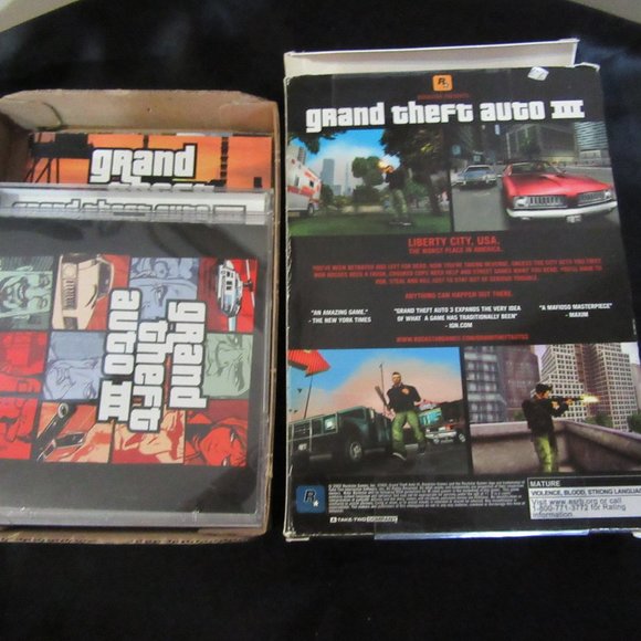 Grand Theft Auto III- 2 Disks - Picture 4 of 7